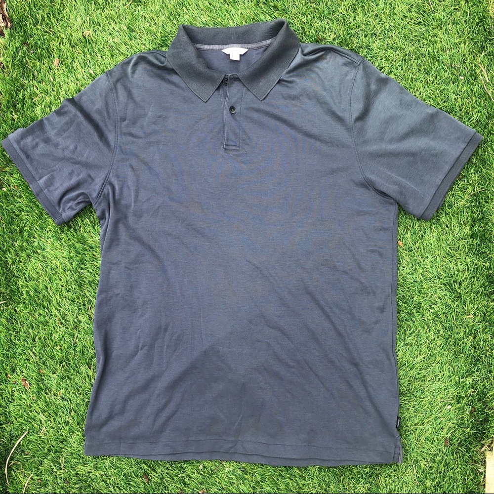 Men’s Calvin Klein Grey Polo Shirt L